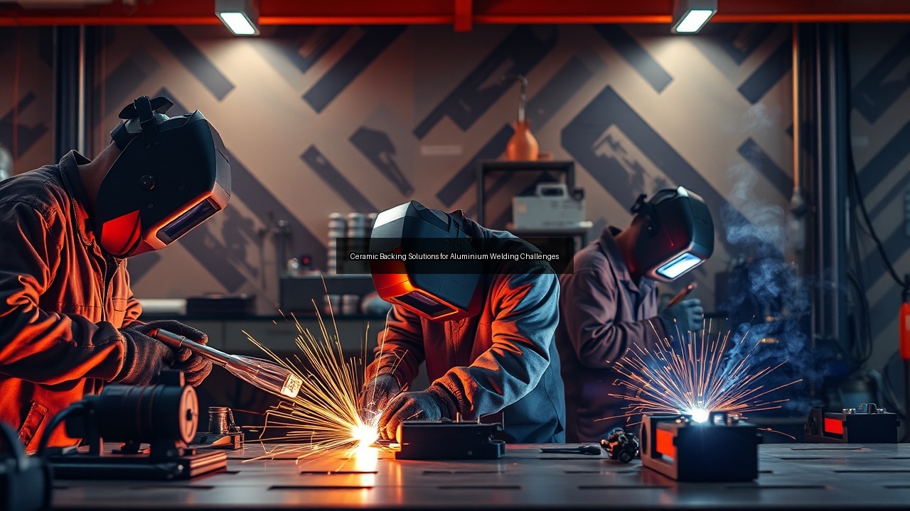 metal backing materials welds ceramic backing welding torch